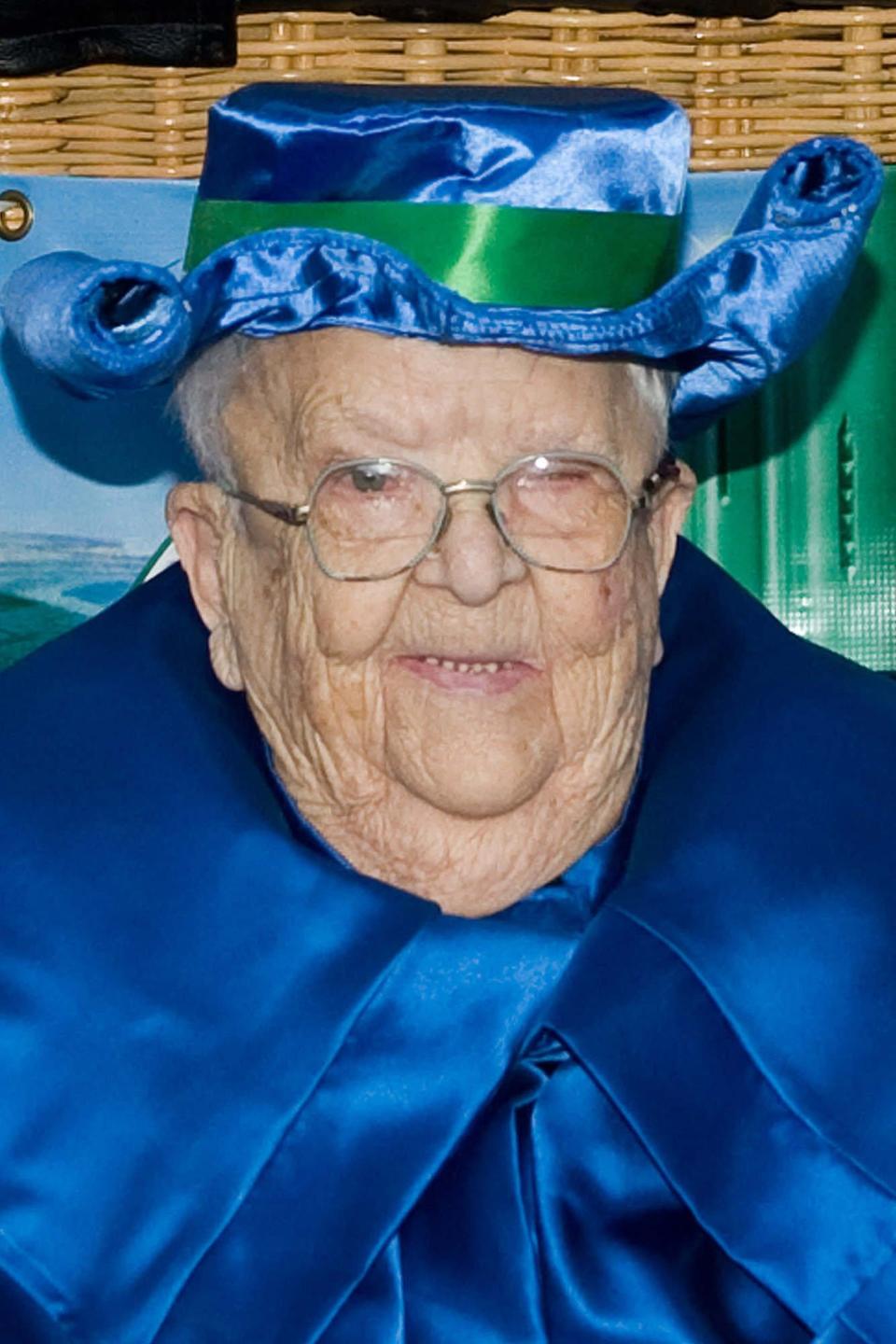 Original Munchkin Meinhardt Raabe attends the "Wizard of Oz" 70th Anniversary Emerald Gala in New York on Sept. 24, 2009. He died April 9, 2010, at age 94.