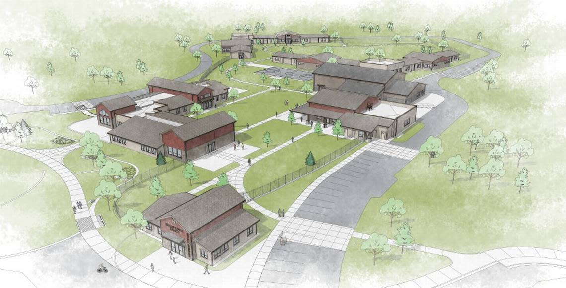 The Residential Center for Healing & Resilience, as seen in this architectural rendering, is opening in August at 28371 El Paso Road in Caldwell. Idaho Youth Ranch