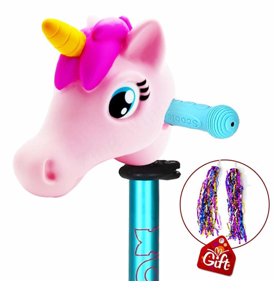 Scooter Accessories Pink Toy Unicorn (Photo: Amazon)