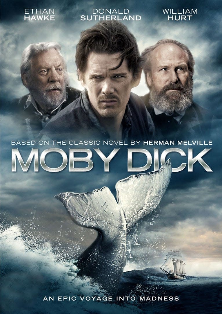 A poster for the miniseries "Moby Dick" (2011).