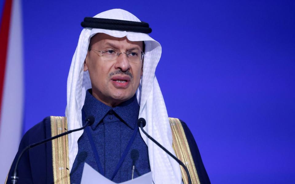 Saudi energy minister Prince Abdulaziz bin Salman al-Saud - REUTERS/Yves Herman/File Photo