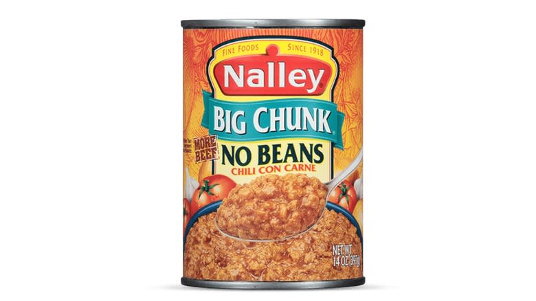 can of Nalley chili