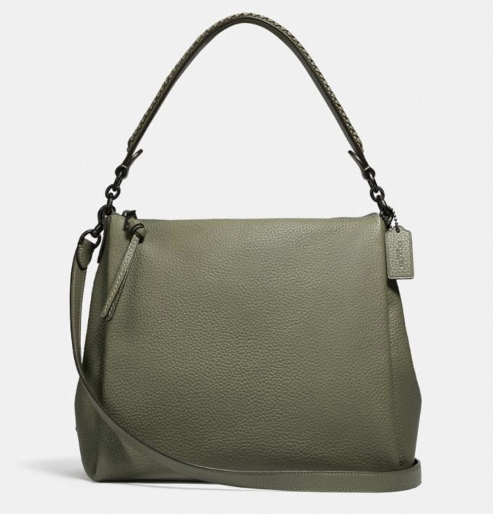 Shay Shoulder Bag With Whipstitch Detail (Credit: Coach)