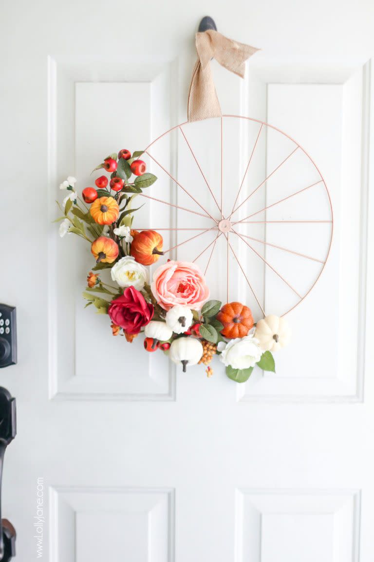 Wheel Wreath