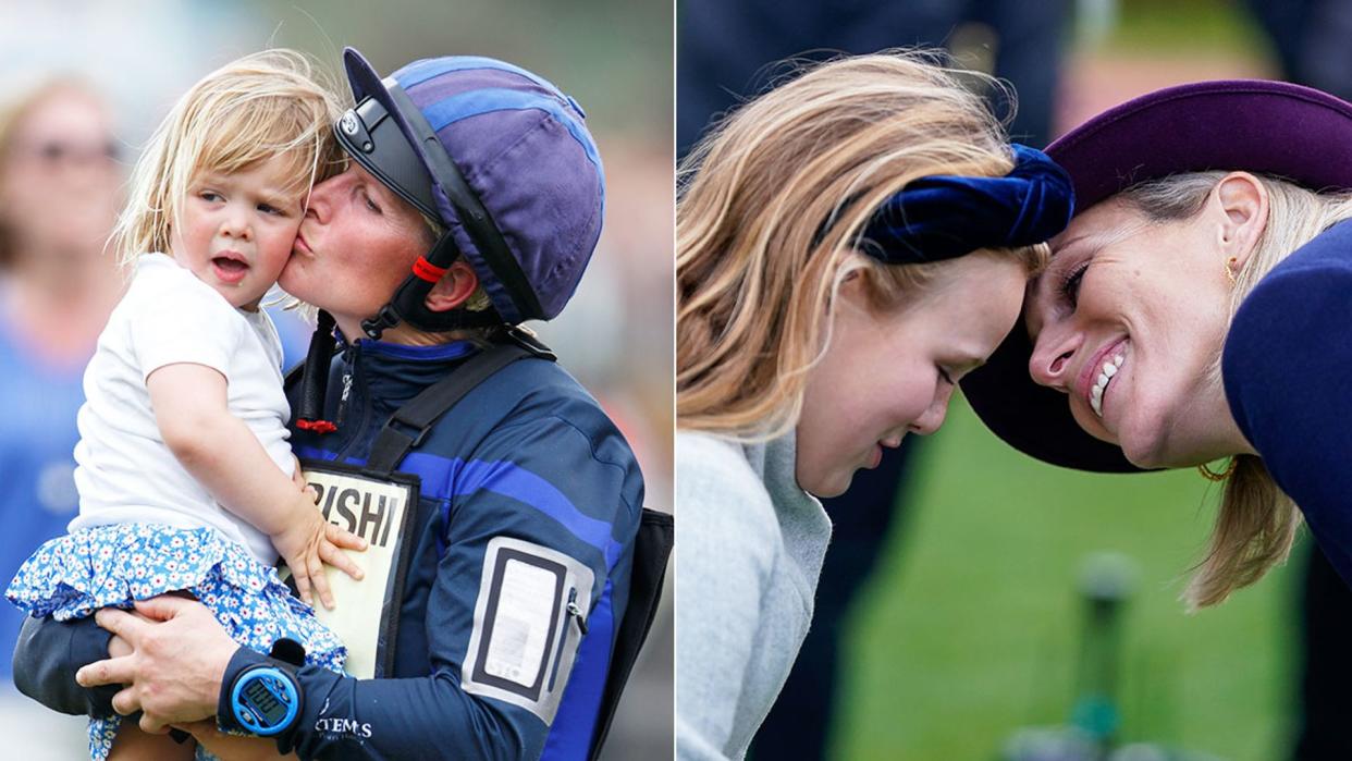 Zara and Mia Tindall