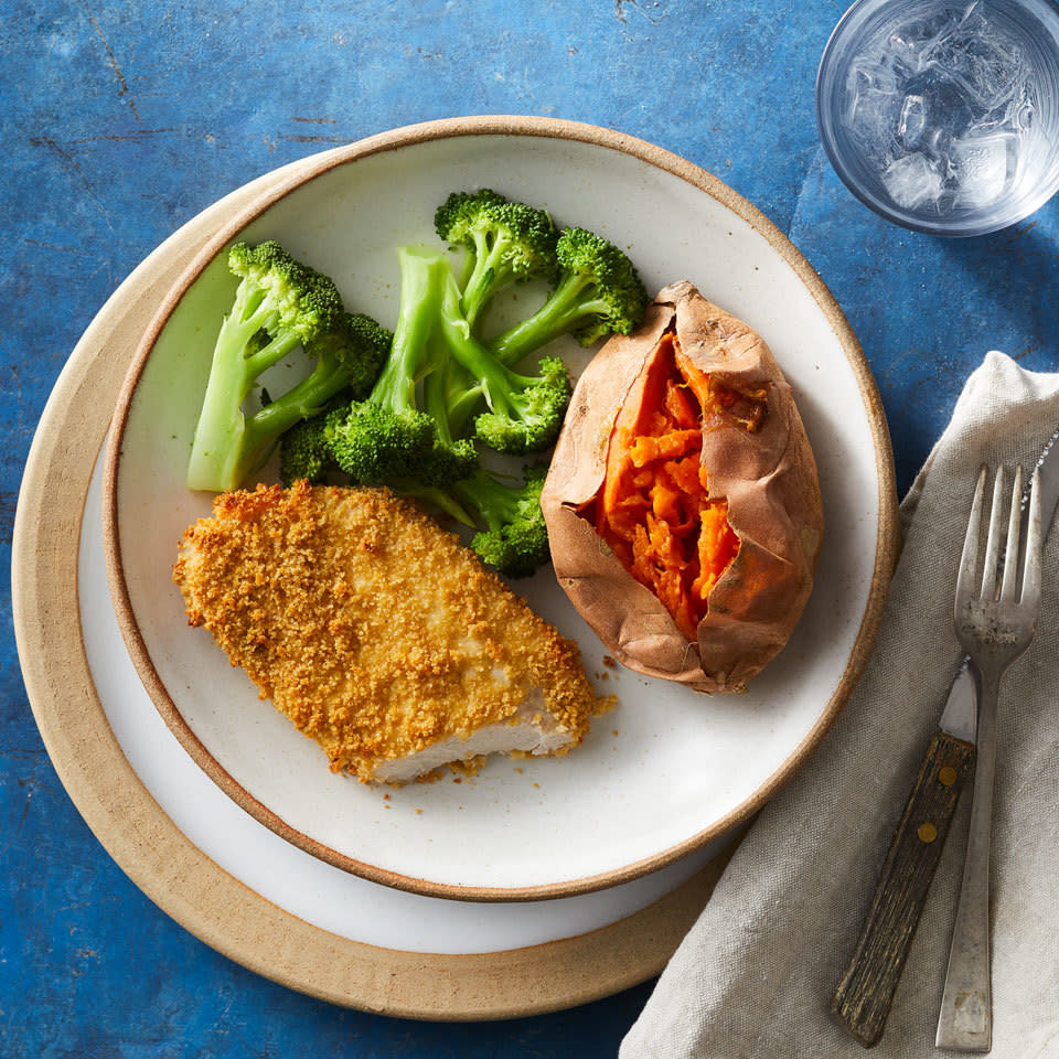 Healthy Oven-Fried Pork Chops