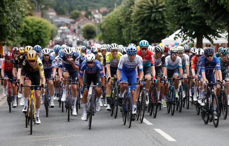 The 2025 Tour de France will start in Lille  (Reuters)