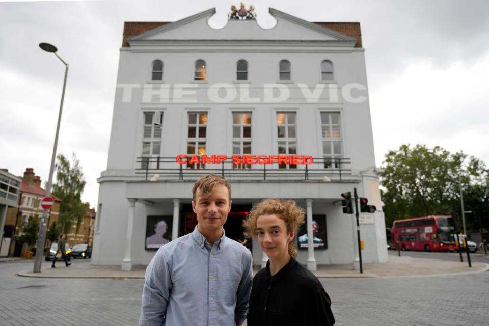 Britain Theatre Camp Siegfried (Copyright 2021 The Associated Press. All rights reserved)