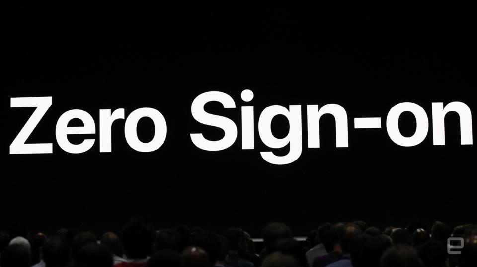 It was 18 months ago that Apple brought the single sign-on feature to the