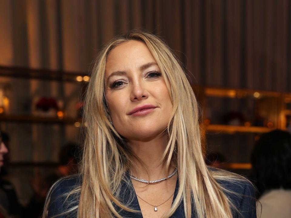 Kate Hudson has reflected on an awkward kissing scene with Matthew McConaughey (Getty Images for Netflix)