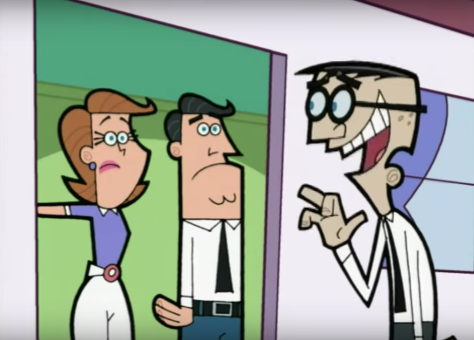 17) Timmy Turner's parents didn't have faces on "The Fairly OddParents"