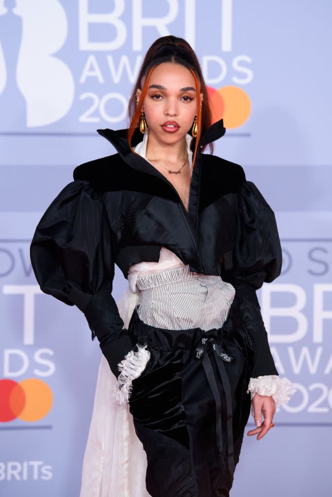 <p>Earlier this year, FKA Twigs told the <a href="https://wfpk.org/" rel="nofollow noopener" target="_blank" data-ylk="slk:radio station 91.9 WFPK;elm:context_link;itc:0;sec:content-canvas" class="link ">radio station 91.9 WFPK</a>, “I’m not that much of a serious person. I’m a Capricorn. I just get on with it.”</p>