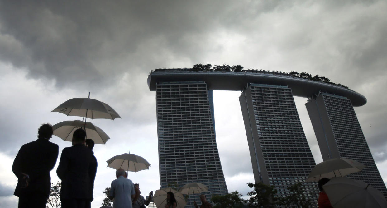 Thundery afternoon showers are to be expected in Singapore. (Photo: Yahoo Magazines)