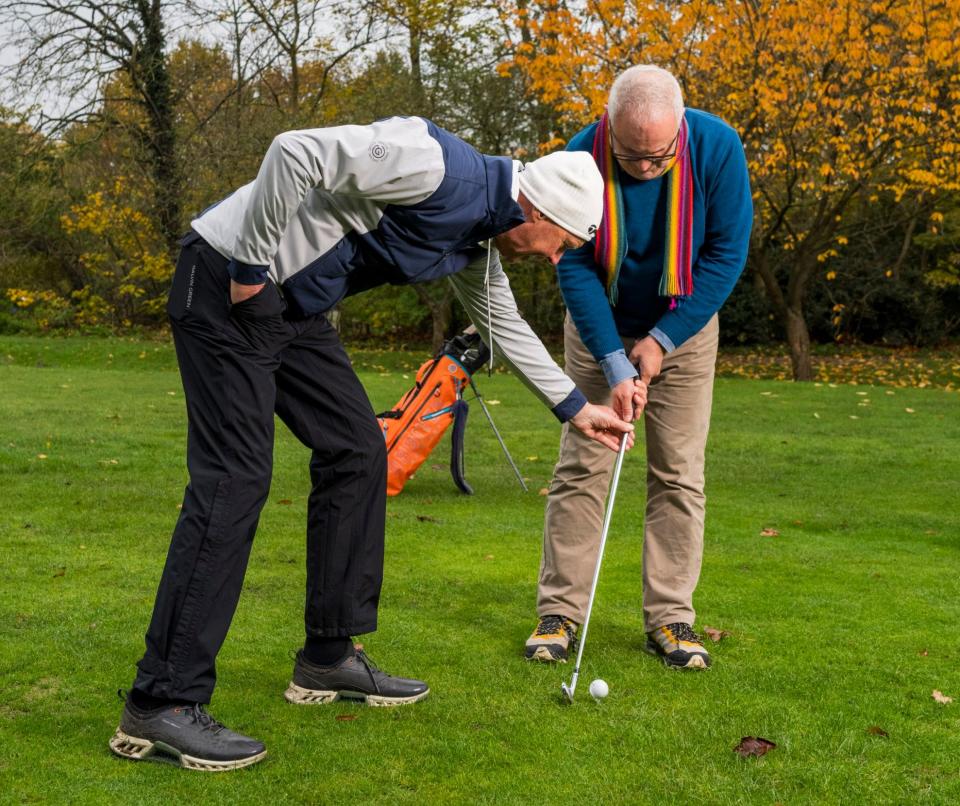 'The first swing, I made no contact with anything'