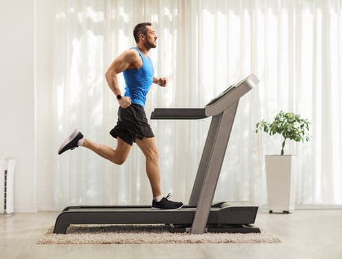 <span class="caption">Even short HIIT workouts can have benefits.</span> <span class="attribution"><a class="link " href="https://www.shutterstock.com/image-photo/full-length-profile-shot-young-man-1495412588" rel="nofollow noopener" target="_blank" data-ylk="slk:Ljupco Smokovski/ Shutterstock;elm:context_link;itc:0;sec:content-canvas">Ljupco Smokovski/ Shutterstock</a></span>