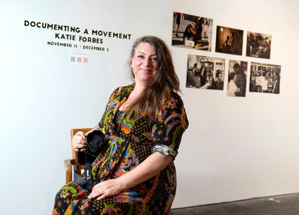 Columbus photographer Katie Forbes' exhibit, "Documenting a Movement," shows protests and memorials of Black people killed by Columbus police in the past six years.