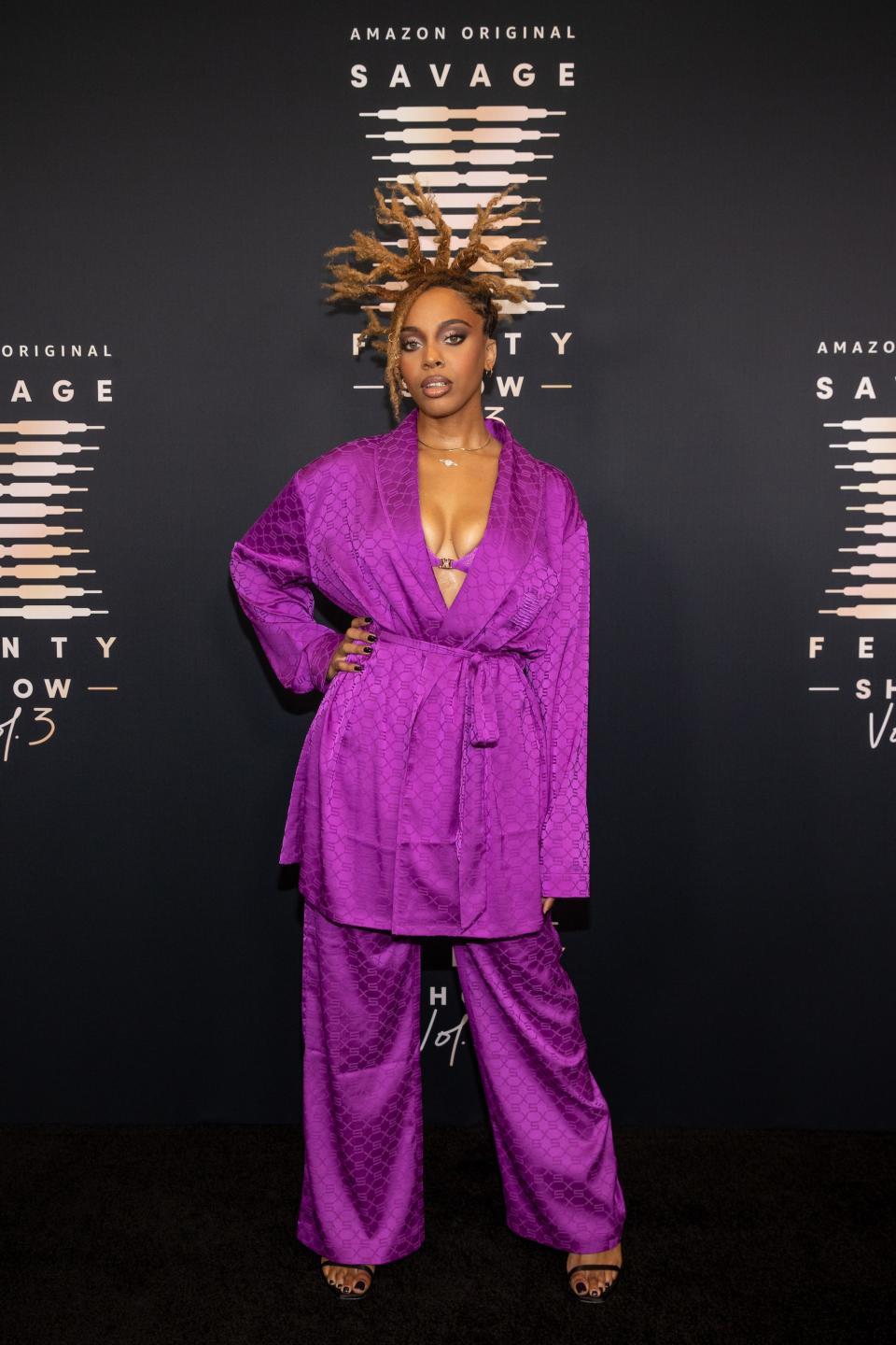 Jade Novah attends the premiere of Savage x Fenty Vol 3.