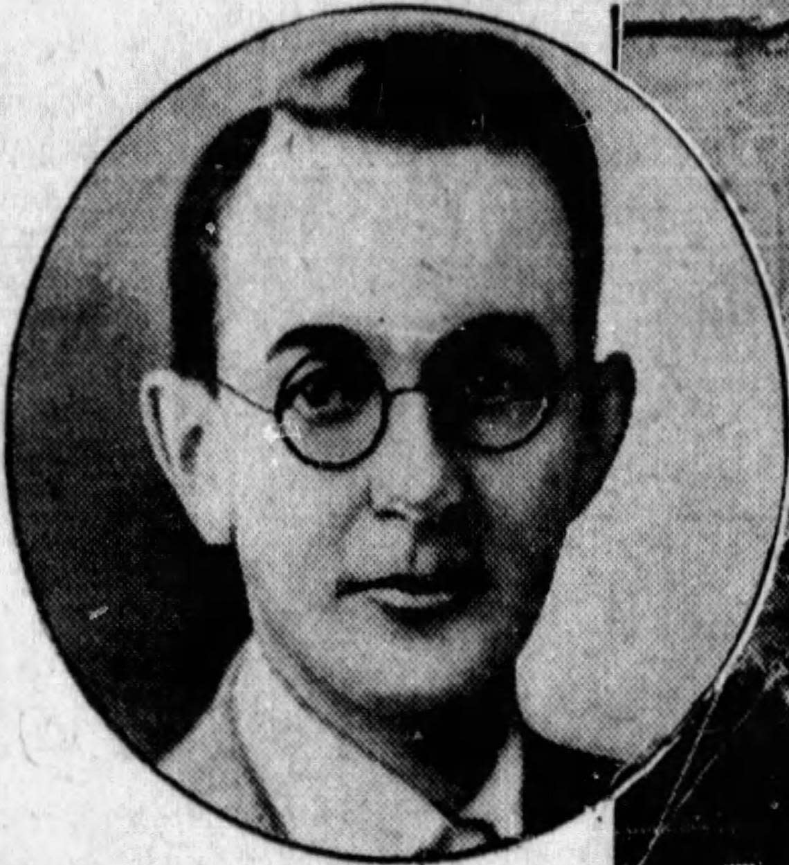 C. H. Almond, Topeka’s special agent of the Santa Fe Railroad, directed the campaign to outlaw marijuana in Kansas. This photo ran in the Oct. 31, 1926 edition of the San Francisco Examiner, the flagship paper William Randolph Heast’s newpaper empire.