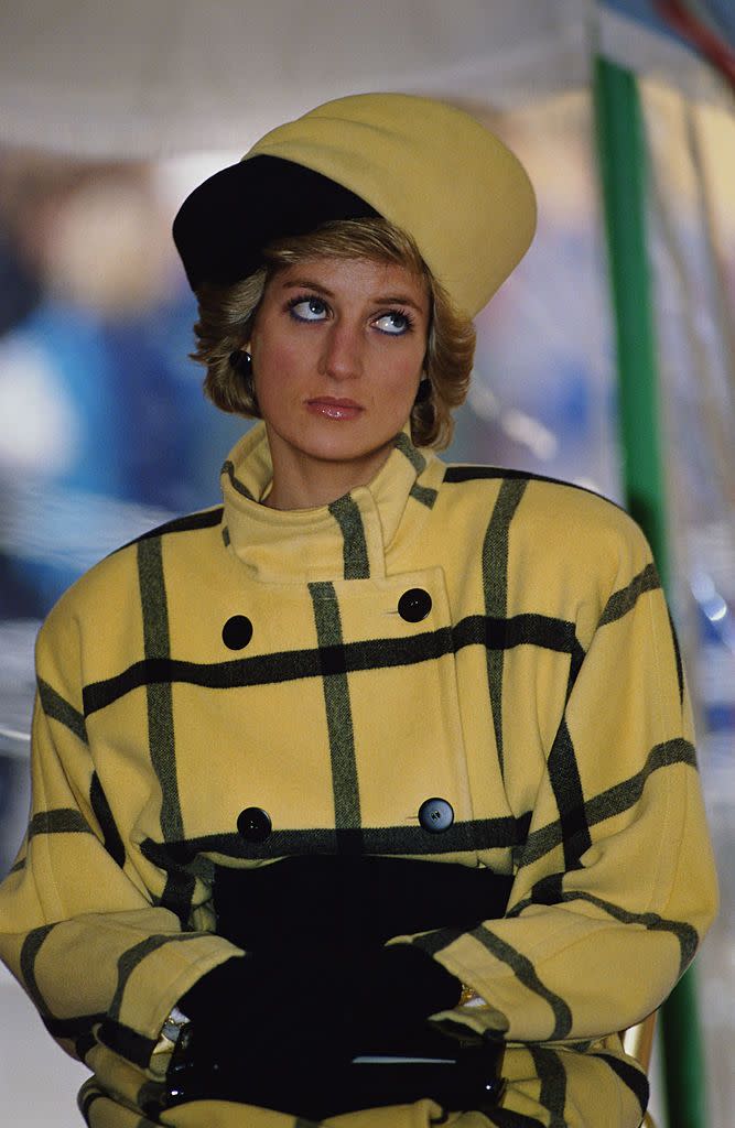 <p>…and this fabulous bright yellow Escada number.</p>