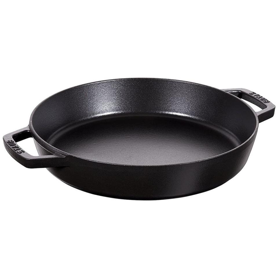 4) Staub 13-Inch Double Handle Fry Pan