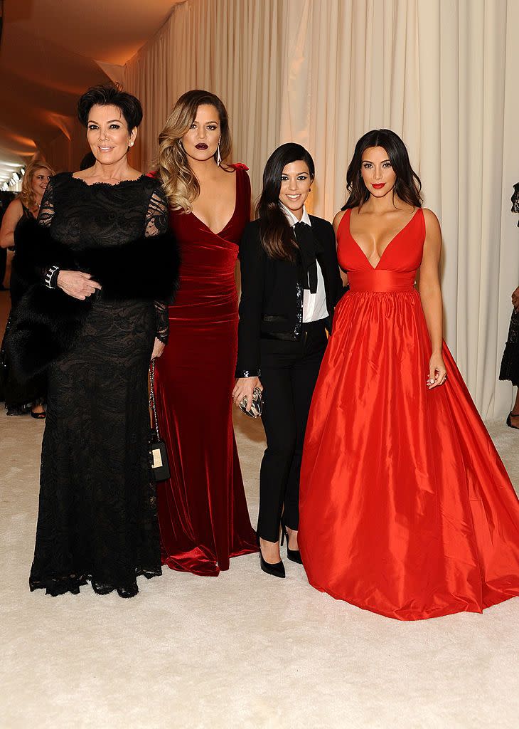 2014: Kris, Khloé, Kourtney and Kim