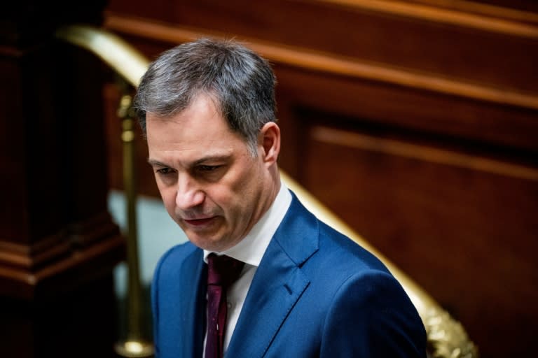 Belgium's Prime Minister Alexander De Croo said prosecutors are looking into accusations linking EU lawmakers with the Kremlin (JASPER JACOBS)