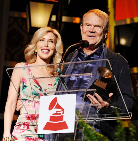 Michael Kovac/Wireimage Kim and Glen Campbell