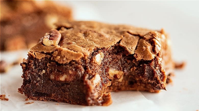 Bourbon Pecan Brownies