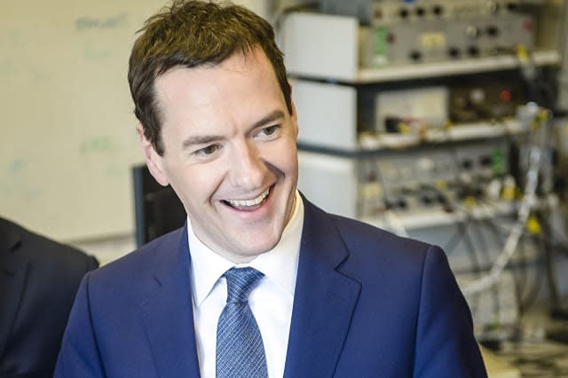 George Osborne visit to Cardiff