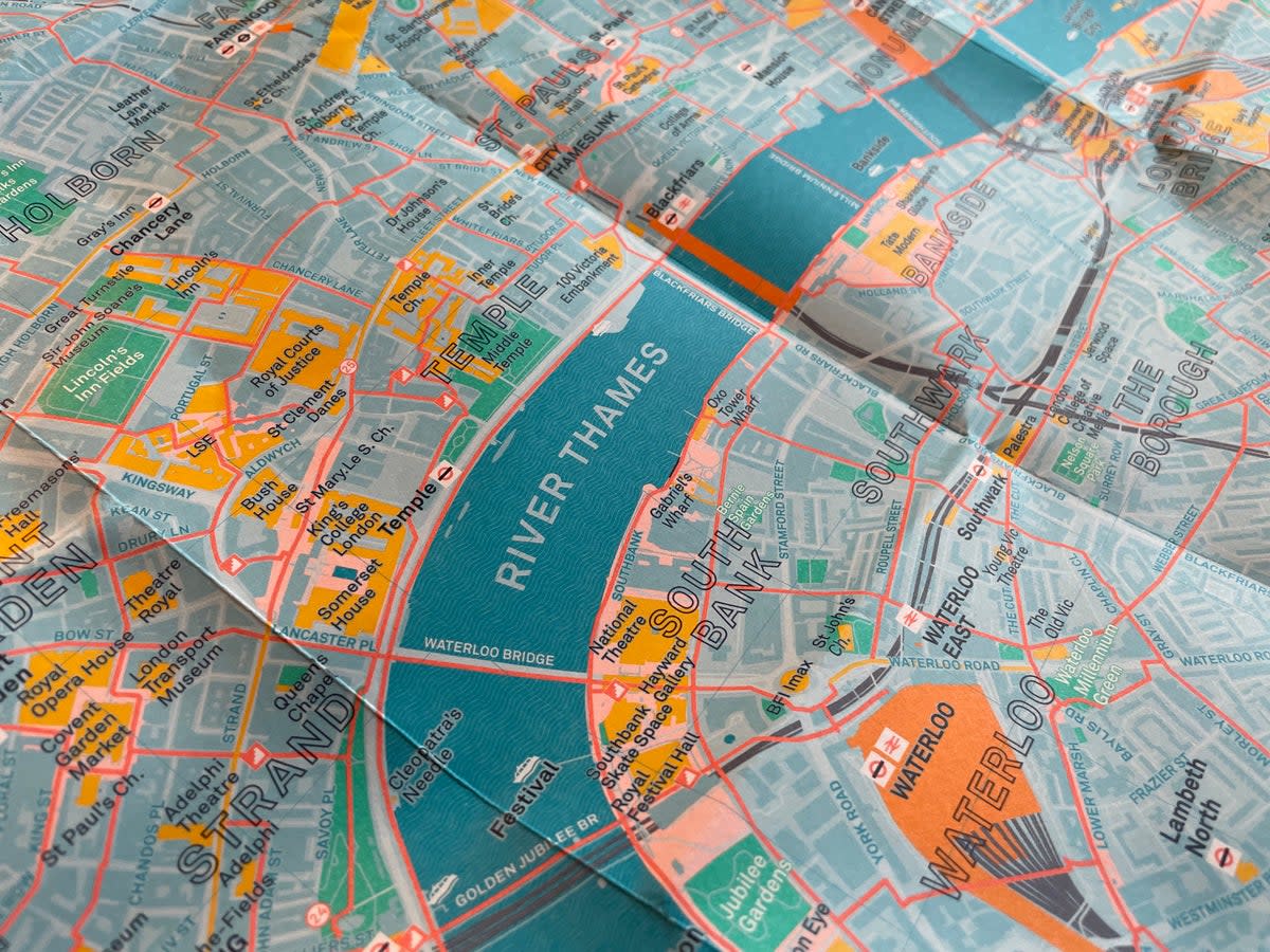 The London Footways map is being given away at mainline railway stations in the capital (London Footways)