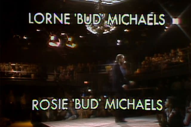 <p>NBC</p> The end credits during the 'SNL' season 1 premiere on Oct. 11, 1975