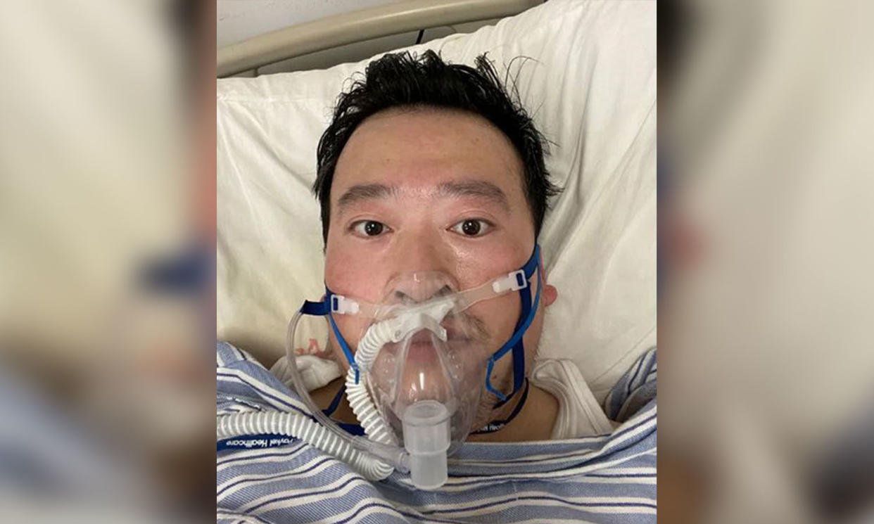 Li Wenliang, a doctor from Wuhan, China, was one of the first to recognize the public health threat of coronavirus. He now has the disease himself. (Photo: Li-Wenliang)