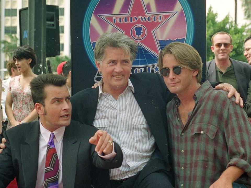 charlie martin sheen emilio estevez