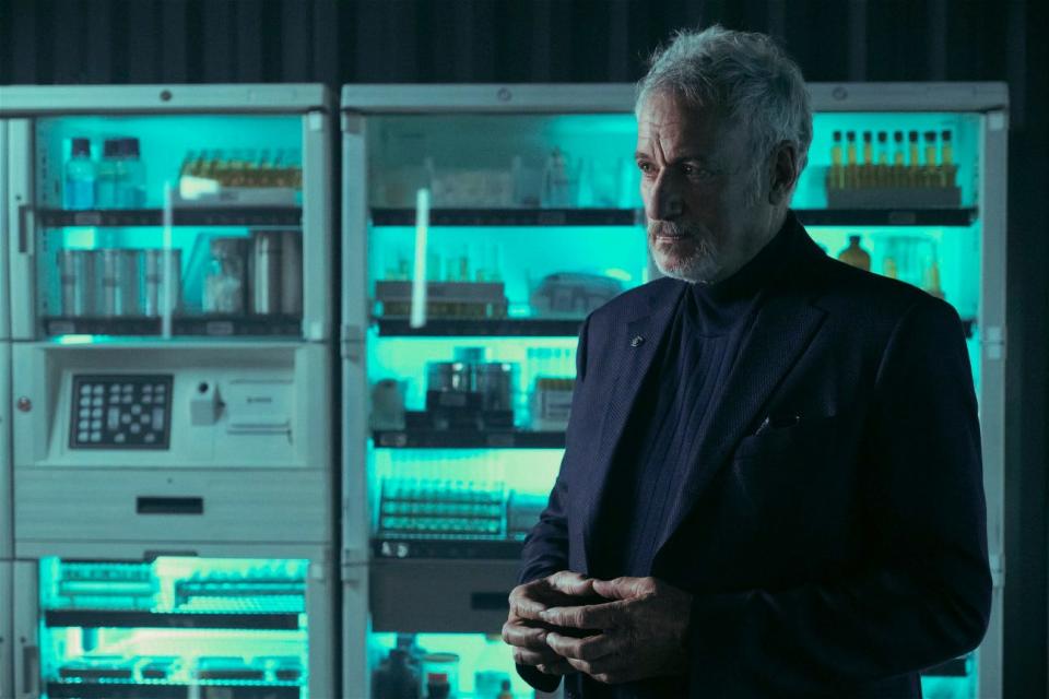 John de Lancie stars as the omnipotent being "Q" in "Star Trek: Picard."