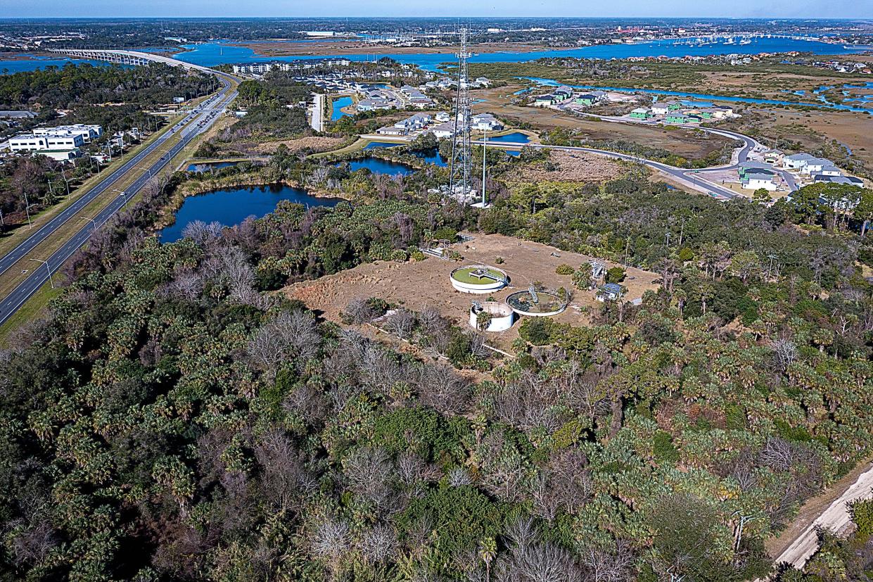 A  nonprofit group hopes to build a $100 million performing arts center on this parcel of City of St. Augustine land on State Road 312 near Mizell Road.