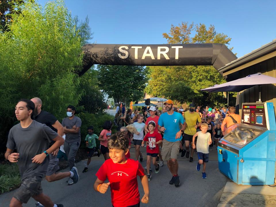 The 2021 Covenant Kids Run kickoff at Zoo Knoxville, Aug. 28, 2021. Registration for the Covenant Kids Run on Feb. 4, 2023, is $20 and includes admission for the participating child and an accompanying parent.