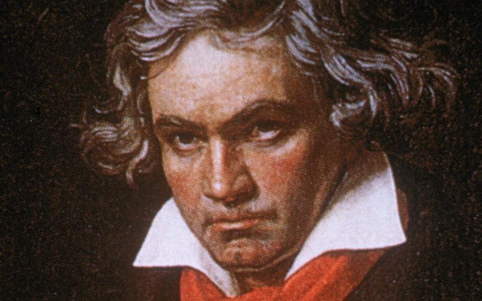 Beethoven left behind only a few sketches for his 10th Symphony - HULTON ARCHIVE