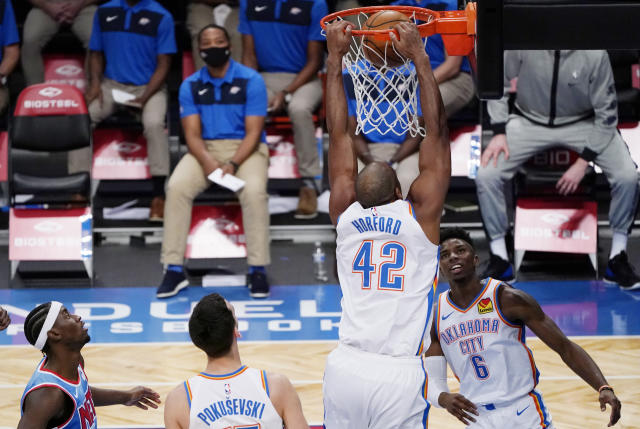 Watch: Thunder Star Shai Gilgeous-Alexander Talks Al Horford