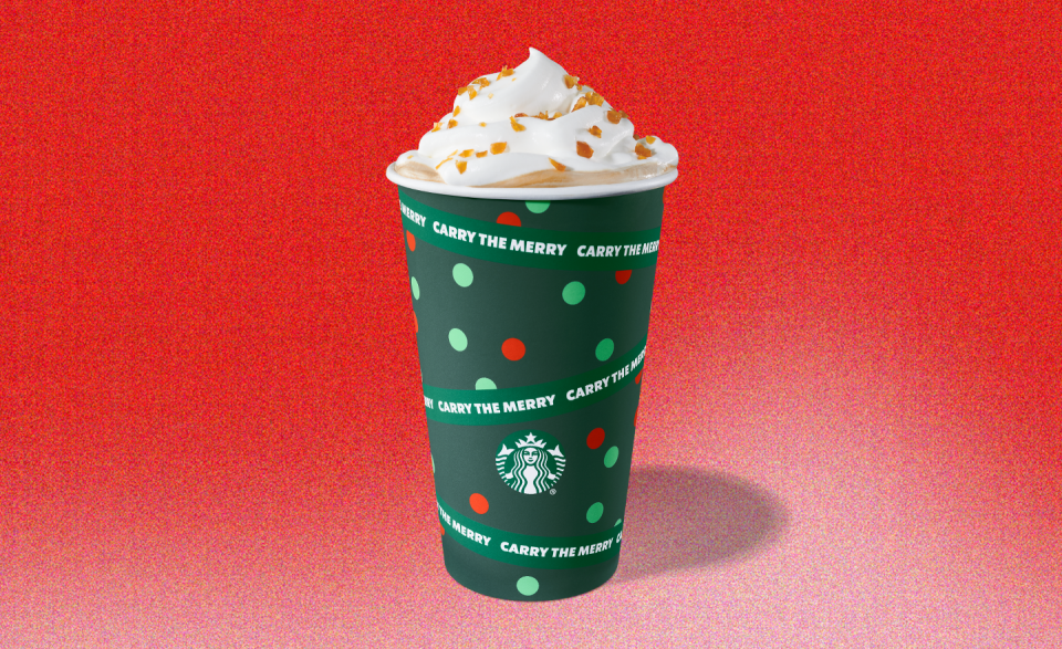 Holiday Starbucks Latte (Starbucks)