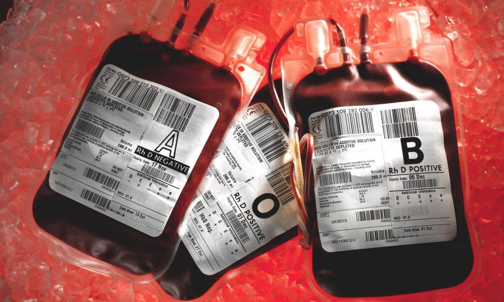 Blood bags