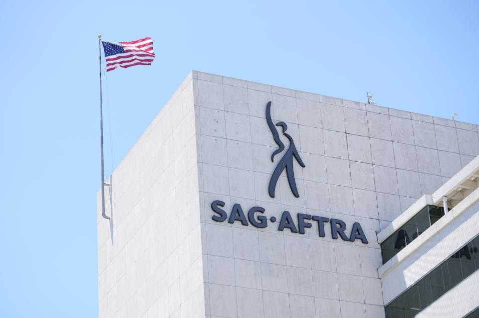 SAG-AFTRA are striking for better pay and career protections. (AP Photo)