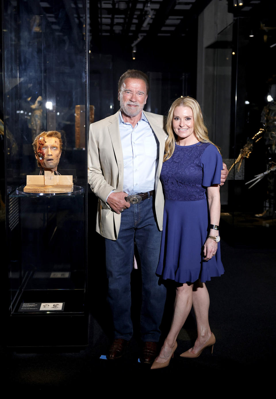 Arnold Schwarzenegger and Heather Milligan (Stefanie Keenan / Getty Images)