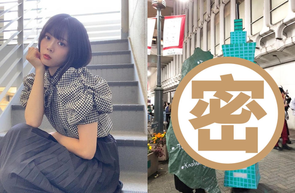 台灣正妹施鈺萱在日本扮成台灣101。（圖／ts_hsuan Instagram）
