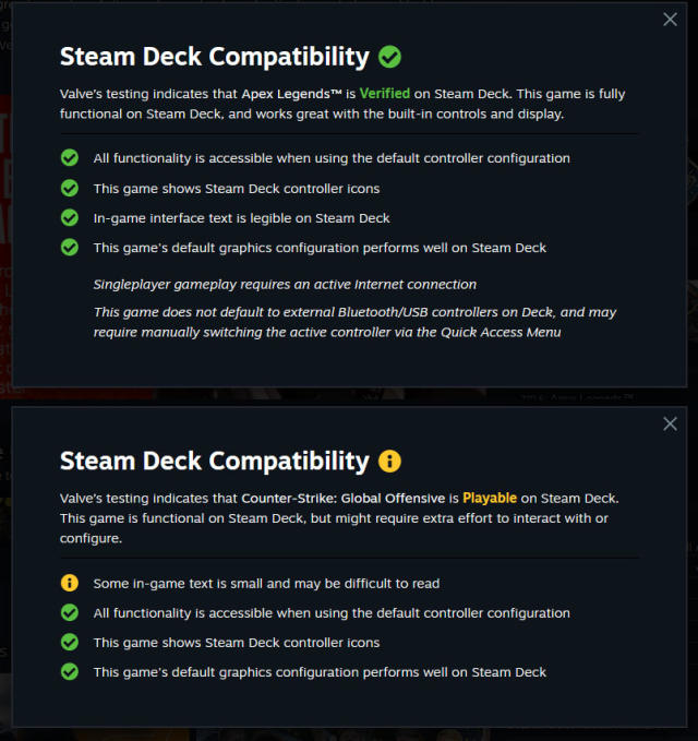 All Steam Deck Verified and Playable games so far