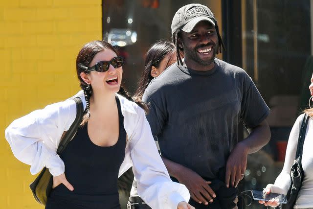 <p>TheImageDirect.com</p> Lorde and Dev Hynes