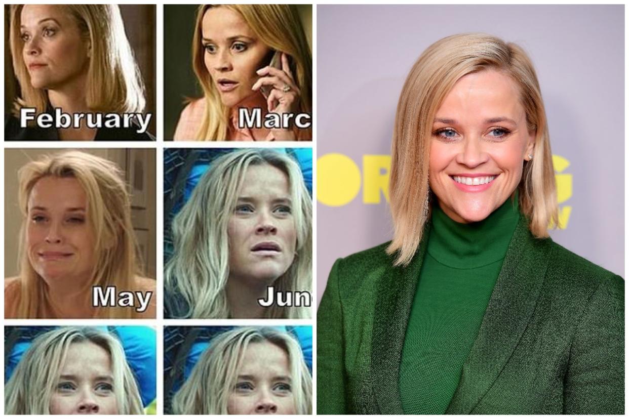 Reese Witherspoon is officially the Meme Queen: Instagram / PA