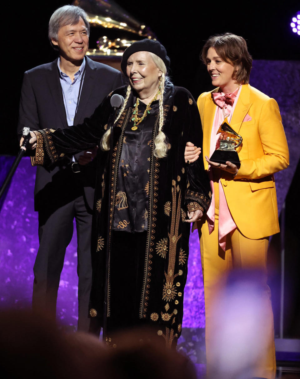 Joni Mitchell at the Grammys