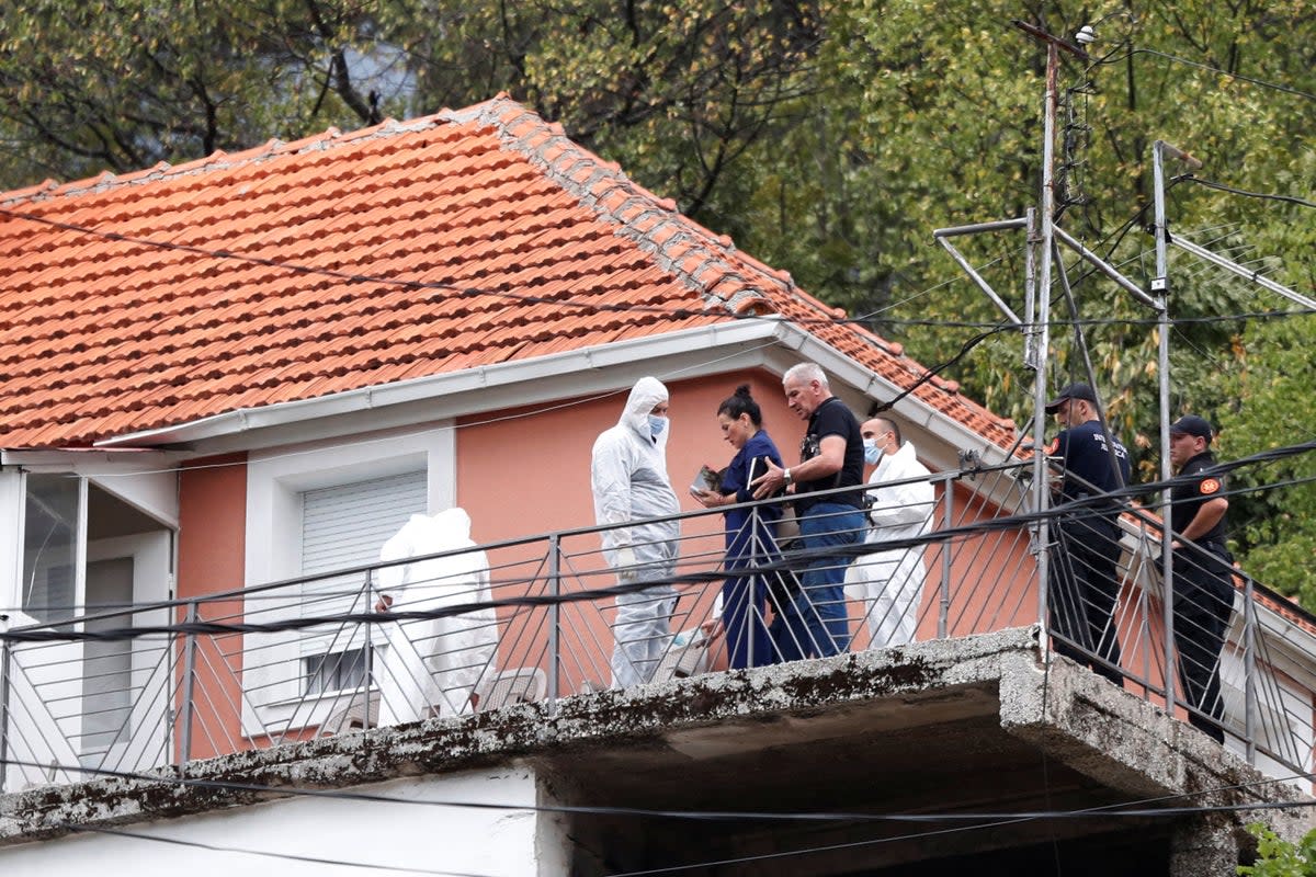 The shooting took place in Cetinje’s, Medovina neighbourhood near the seat of the former royal government (REUTERS)