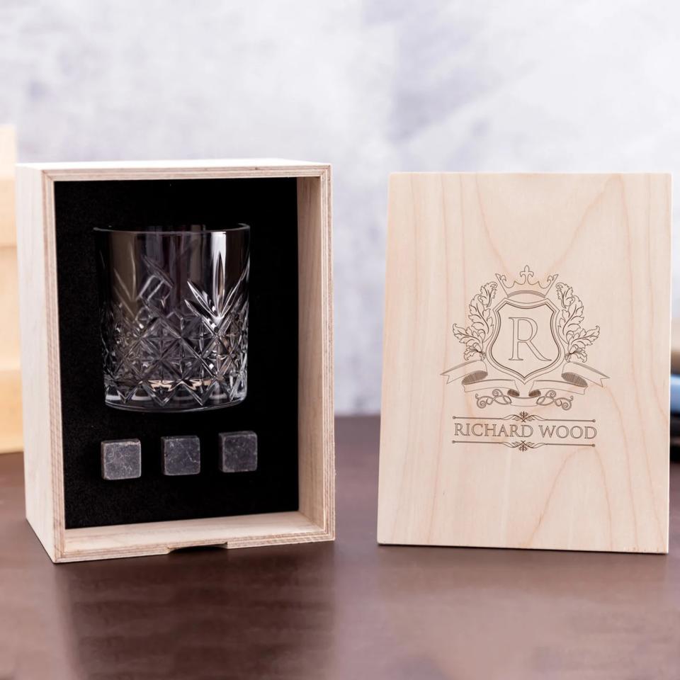 Personalized Whisky Glass Set