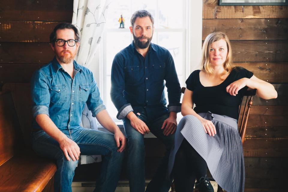 Newfoundland folk trio The Once are touring Europe over January and February. They'll play an intimate show at James Hurley's studio on Feb. 9.